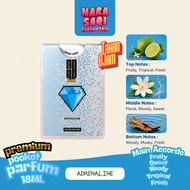 POCKET PARFUM NARALAB - Varian Adrenaline Eau De Parfume 18ml - Wangi Tahan Lama - Wangi Mewah & Pre