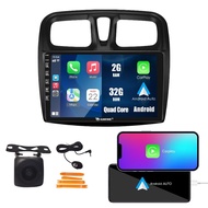 Car CarPlay Android Auto Navigation Stereo GPS Radio Reverse Camera Display 9" IPS Touchscreen Headu