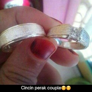 cincin couple perak asli