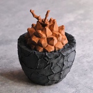 龜甲龍造型塔香線香座 擺設/收納/3D列印/多肉塊根植物/送禮/盆栽