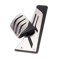 Steel Foot Gas Accelerator Brake Pedal Cover For BMW 2 3 4 5 6 7 Series iX X3 X4 X5 X6 X7 Z4 F15 F16