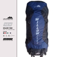 LEAFHOPPER WILLOW TREK 50L AIR _ FIT Backsystem Men's backpack withWanita/, free rain cover