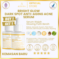 [Beli 1 Gratis 1] Adera Serum Wajah Glowing Putih Bersih Bebas Jerawat Kusam Flek Hitam Kerutan Berm