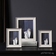 Creative Photo Frame Display Stand7101-inch Picture Frame Silver White 1-inch European Style6Ornamen