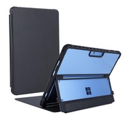 Compatible with Microsoft Surface Pro 11/Surface Pro 10/Surface Pro 9 Case, Transparent, Full Protec