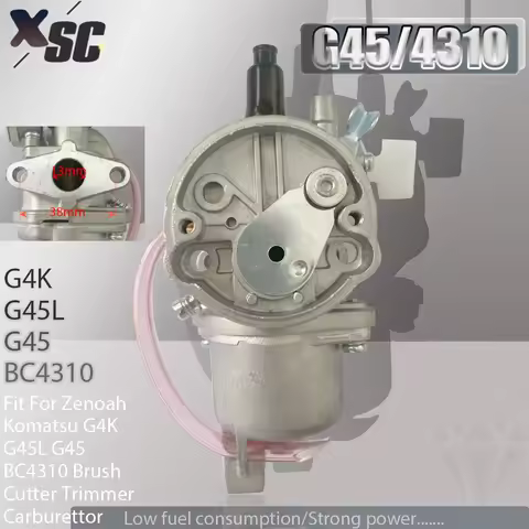 13mm Carburetor For Zenoah Komatsu G4K G45L G45 BC4310 Brush Cutter Trimmer Carb Garden Tools Spare 