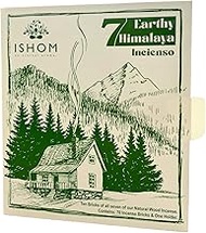 Ishom 7 Earthy Himalayan Incense Incienso - Pinon, Cedar, Juniper, Hickory, Alder, Mesquite, Fir Bal
