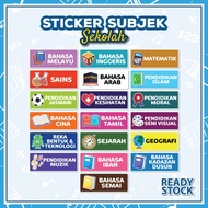 v2 STICKER LABEL SUBJEK SEKOLAH