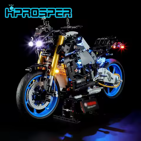 Hprosper 5V LED Light For 42159 Technic Yamaha MT-10 SP Motorcycle Decorative Lamp (Not Include Lego