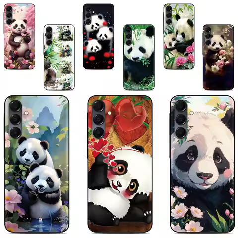 Panda Cute Cover For Sharp Aquos R10 R9 R8 R8s Pro R2 R3 Air Zero6 Wish 5 4 Sense 10 9 8 6 6s 3 Lite