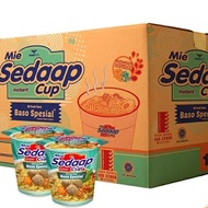 Mie Sedaap Cup Rasa Bakso Spesial 1 Dus Isi 12 Cup