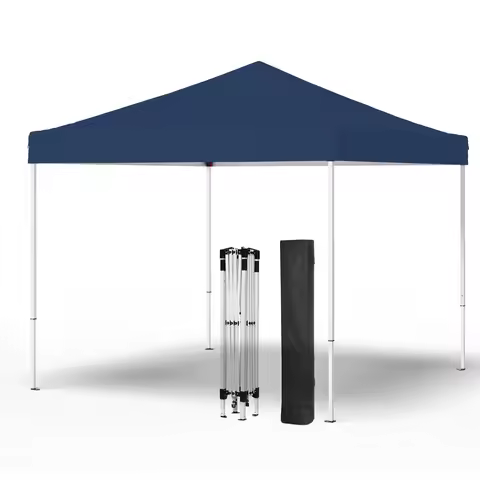 10x10 Pop Up Canopy Tent, Instant Shade Tent, Easy to Set Up Outdoor Canopy, Portable Gazebo Shelter