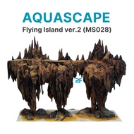 Flying Island Layout Ver.2 (Ms028) decorates aquarium size 30x20x20cm