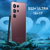 《Brand New》Original new S22 Ultra (3+64G) 3G.4G.5G Android Smartphone High-Definition Large Screen 7.3 inches 6800mAh NFC Dual Card 108MP Cheap Mobile Phones