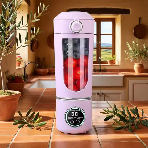 New Portable Juice Maker Blender for Shakes Smoothie 700ML Durable Juicer Steel Blades 2 In 1 Blende