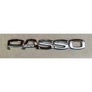 EMBLEM LOGO TOYOTA PASSO MYVI HANA BOON Perodua Myvi Passo