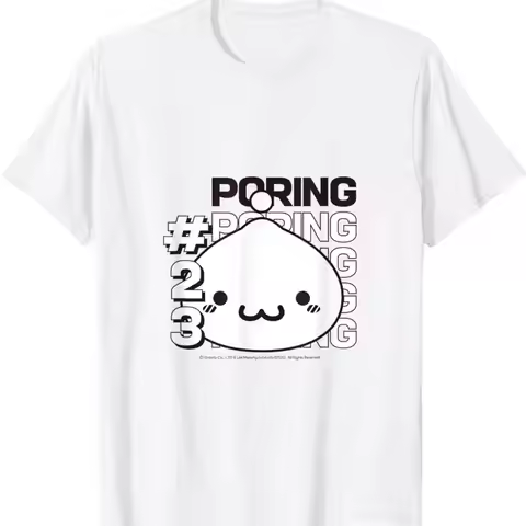 Ragnarok 23rd Anniversary PORING Character for Gaming Fans T Shirt