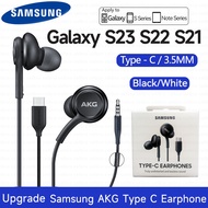 Samsung Type C Earphone AKG Wired Usb C Headphone 3 5MM In-ear Headset For Galaxy S23 S22 S21 Ultra Note 20 10 Tab S8