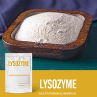 Food grade lysozyme 500,000 water-soluble cell wall dissolving enzyme preparation egg white extraction