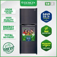 New EVEREST Et2rn219ivc No Frost Inverter Two Door Refrigerator -  7.8 cu. ft.