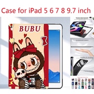 Silicone tablet protective case suitable for iPad 5 6 9.7 inch iPad 7 8 10.2 inch with a flexible so