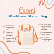 Coconi BlissBloom Diaper Bag | Baby Care Supplies Waterproof Multifunction Baby Diaper Bag