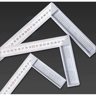 Square ruler, 45 degree angle ruler 30cm 50cm