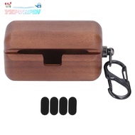NOWNICE Wooden , Fine Polished Cordless Charging Support Wood Protector, Earphones   Wood Bluetooth 