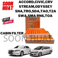 RANA Honda accord sda tao civic fd sna t2a t2m tro SNB crv toa ton sma swa stream 1.8 RN6 cabin filt