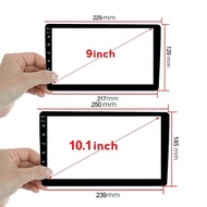 Filem Pelindung Kereta Kaca Tempered Untuk Skrin Sentuh LCD Penuh Radio Stereo DVD 9 10 Inci Untuk A