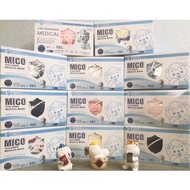 [SG BRAND] MICO Kids 3ply Medical Surgical Disposable Child Face Mask 50pcs/box [Ready Stock]