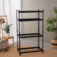 台灣製/優米/角鋼/層架/四層免螺絲連接角鋼架1836 四層中型 網片