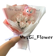 Linabell 玫瑰花束  香皂花