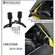 Motorcycle fairing shatter protector accident exhaust side body fall protection For HONDA CBR250RR C