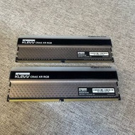 <DDR4 16GB > KLEVV CRAS XR RGB DDR4 3600 8GB x 2 # 記憶體 RAM DDR4 RGB 超頻 電競 CORSAIR Dominator ADATA GA