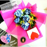 Gubahan duit ros bouquet