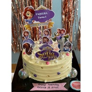 SOFIA THE FIRST CAKE TOPPER (FREE ADD NAME)