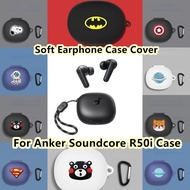 For Anker Soundcore R50i Casing Popular Cartoon Patterns for Anker Soundcore R50i Casing Soft Earpho