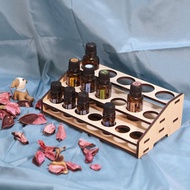 三層精油展示架/精油架/精油收納/精油木架/精油收納架/精油瓶架