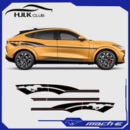 Suitable for Ford Mustang Mach-E mustang mach-E Mustang Custom Full Car Wrap Decal Racing Sticker