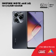 Infinix Note 40X 5G | 12+(12)GB RAM+256GB ROM | 1 Year Warranty By Infinix Malaysia