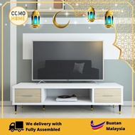 6ft TV Cabinet for LED TV up to 80 inch | Export Model | Melamine Laminated Board Delivery with Fully Assembled