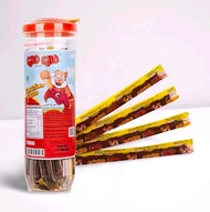 promo 50 pcs coklat stick pasta kemasan toples