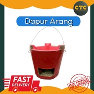 Dapur Arang Kecil / Charcoal Stove/ Arang Dapur /Wedding Red Stove /炭炉