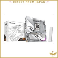 GIGABYTE B850M AORUS ELITE WIFI6E ICE White Micro-ATX Motherboard / AMD B850 Chipset / Socket AM5 / 