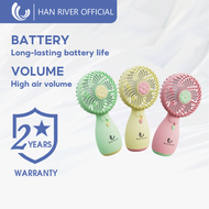 HAN RIVER Mini Fan / Portable Mini Charging Fan  / Rechargeable USB Handheld Fan / Vertical Air Cooler