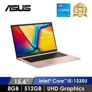 華碩 ASUS Vivobook 筆記型電腦 15.6" (i5-1335U/8GB/512GB/UHD Graphics/W11) 蜜誘金 X1504VA-0231C1335U