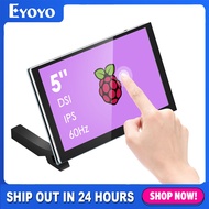 Eyoyo Raspberry Pi Touchscreen Monitor, 5 Inch Portable IPS USB Monitor Teaching Display Home Securi