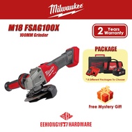 MILWAUKEE M18 FSAG100X-0X0 M18 FUEL™ 100mm Grinder M18 FSAG100X M18 FSA 100X Grinder Cutting