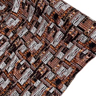 Abstract atnik motif rayon fabric, premium rayon fabric material